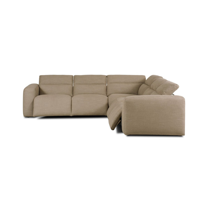 Radley Power Recliner Sectional - Crypton Nomad Taupe