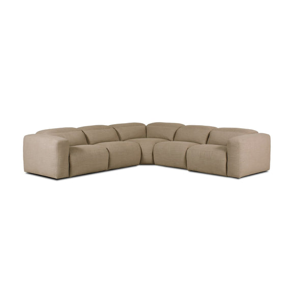 Radley Power Recliner Sectional - Crypton Nomad Taupe