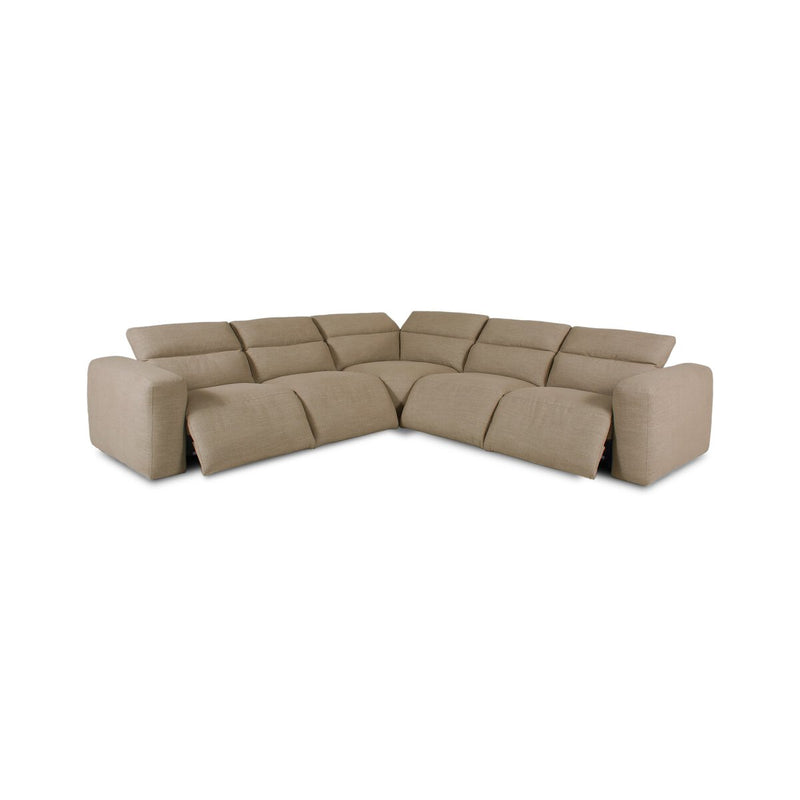Radley Power Recliner Sectional - Crypton Nomad Taupe