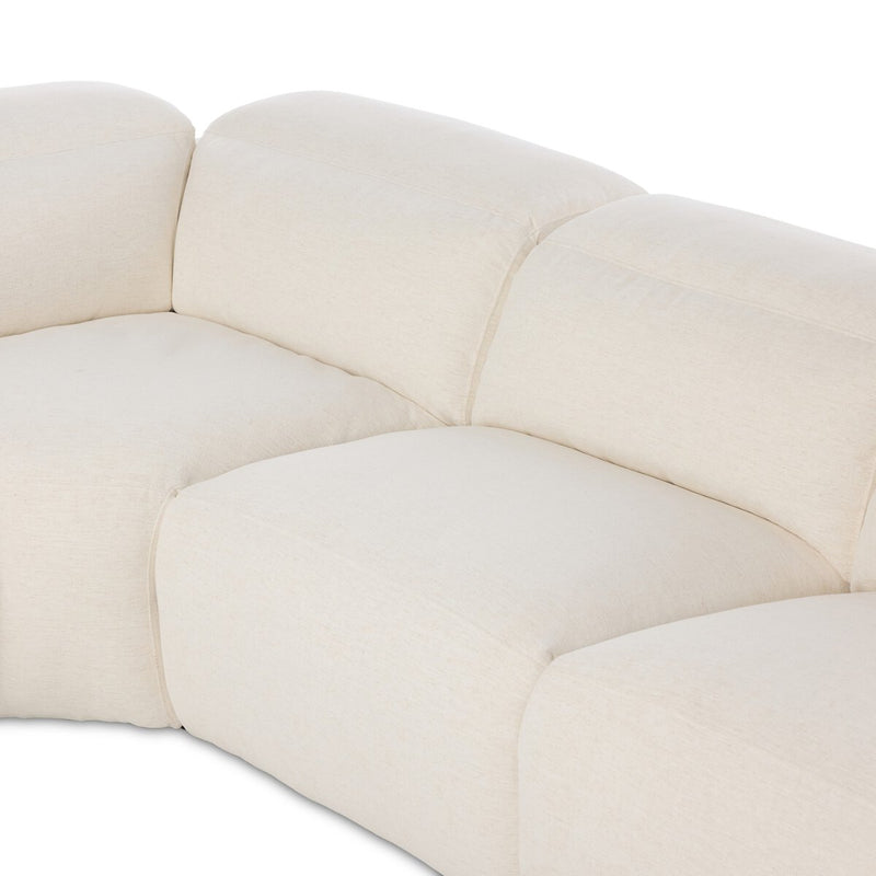 Radley Power Recliner Sectional - Crypton Nomad Snow