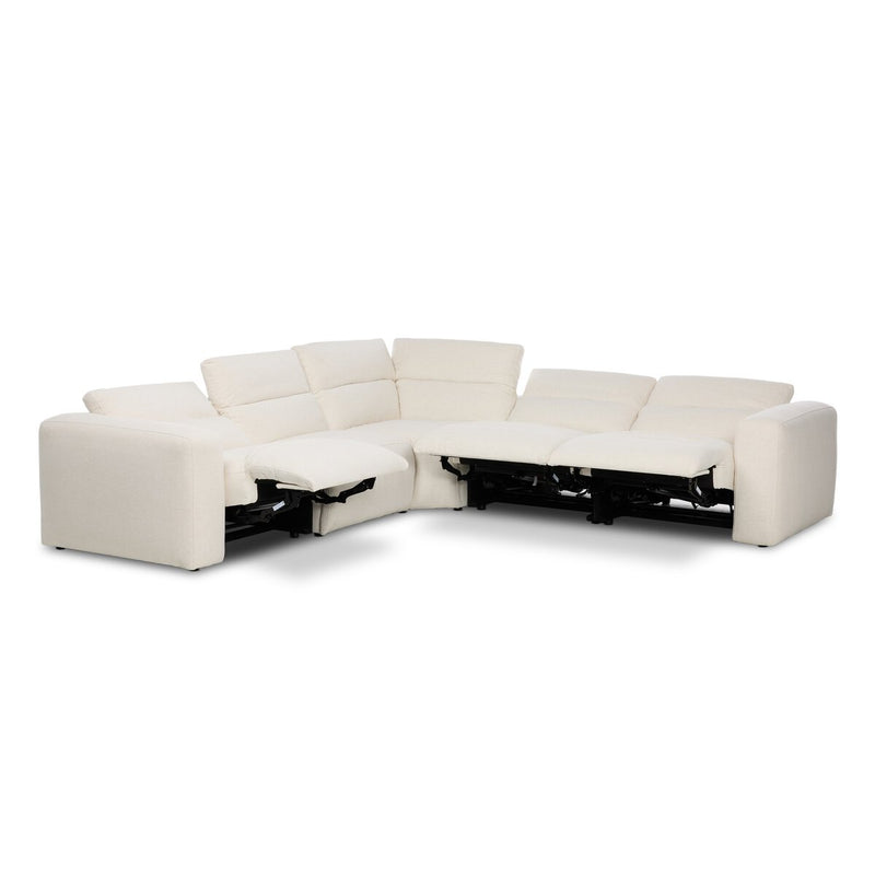 Radley Power Recliner Sectional - Crypton Nomad Snow