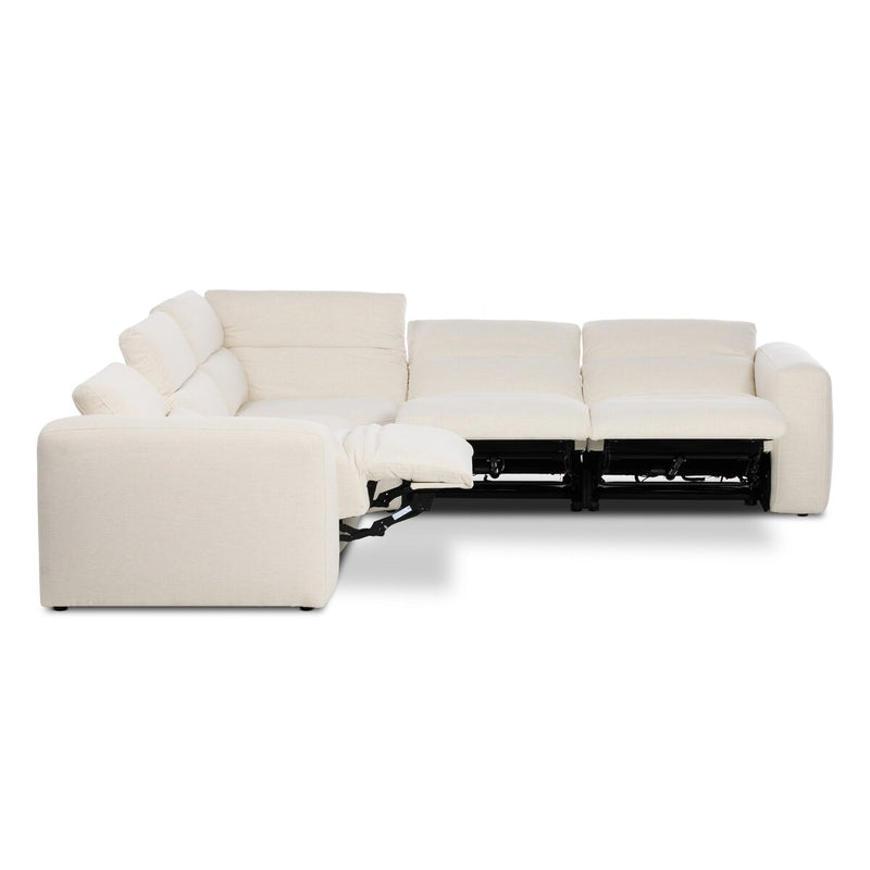 Radley Power Recliner Sectional - Crypton Nomad Snow
