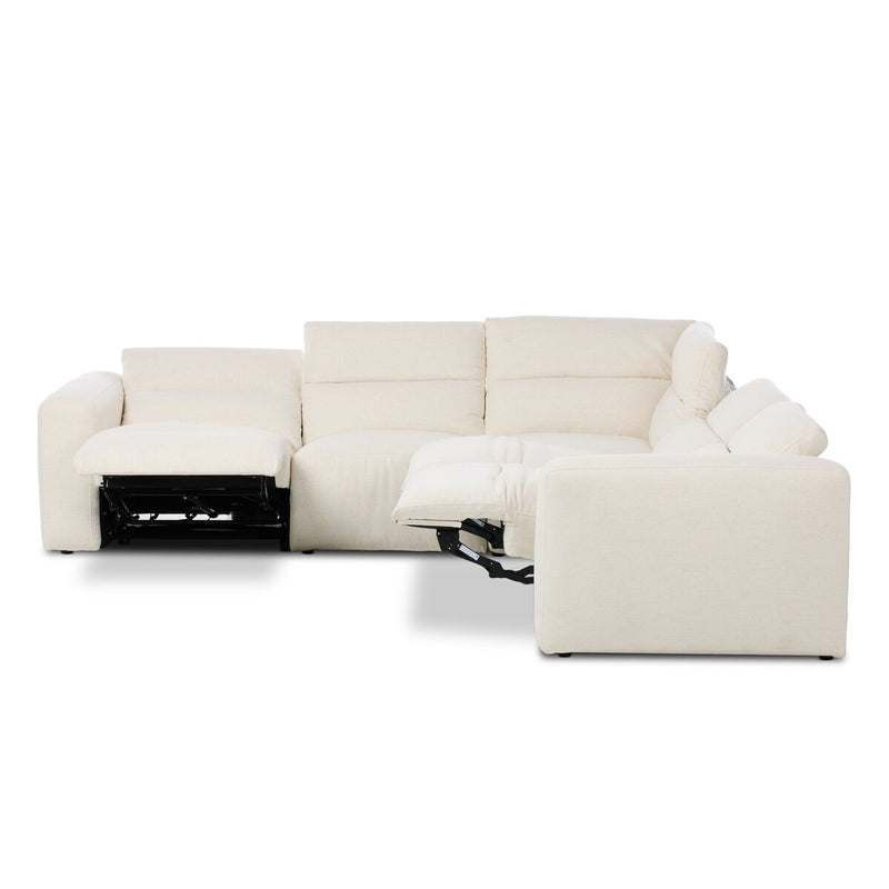Radley Power Recliner Sectional - Crypton Nomad Snow