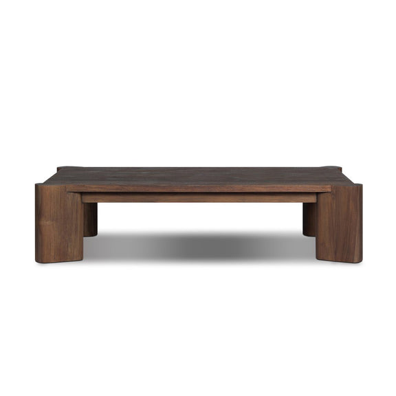 Soho Outdoor Coffee Table - Stained Saddle Brown