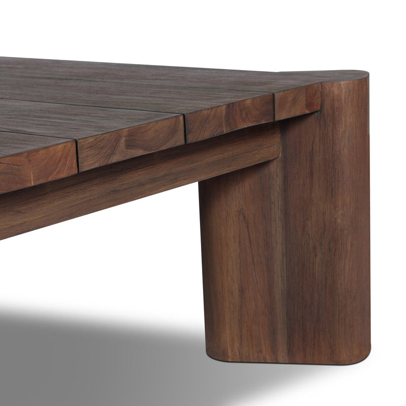 Soho Outdoor Coffee Table - Stained Saddle Brown