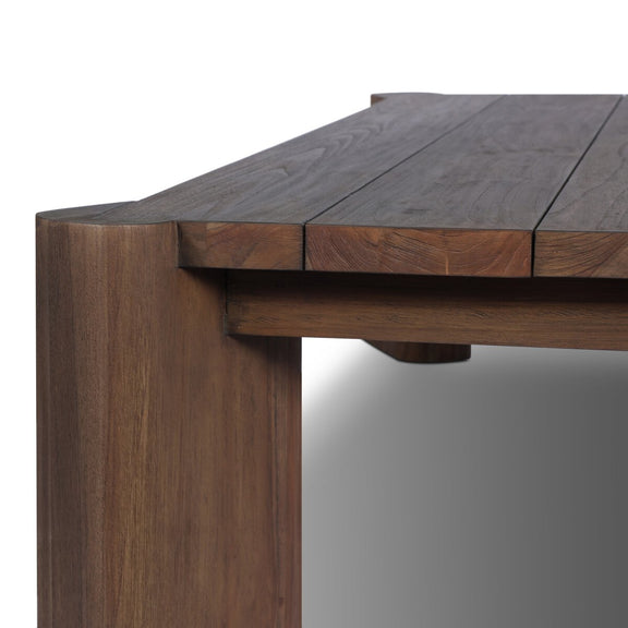 Soho Outdoor Coffee Table - Stained Saddle Brown