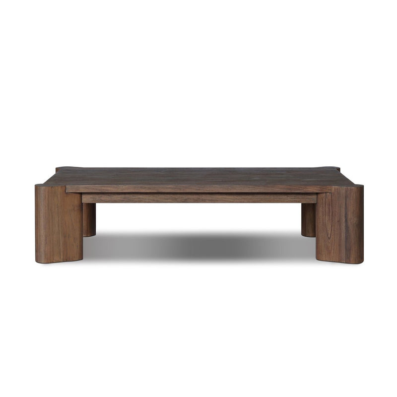 Soho Outdoor Coffee Table - Stained Saddle Brown