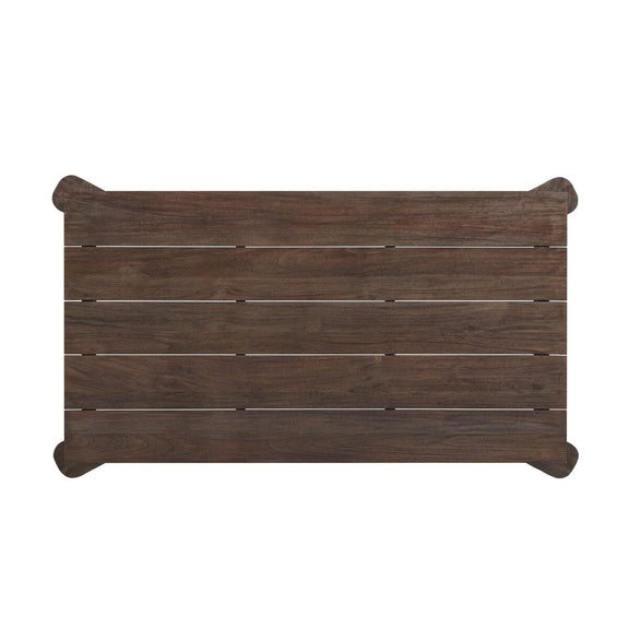 Soho Outdoor Coffee Table - Stained Saddle Brown