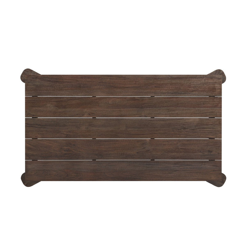 Soho Outdoor Coffee Table - Stained Saddle Brown