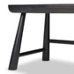 Lorik Desk - Worn Black Acacia