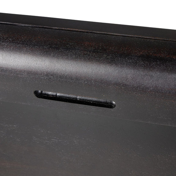 Lorik Desk - Worn Black Acacia
