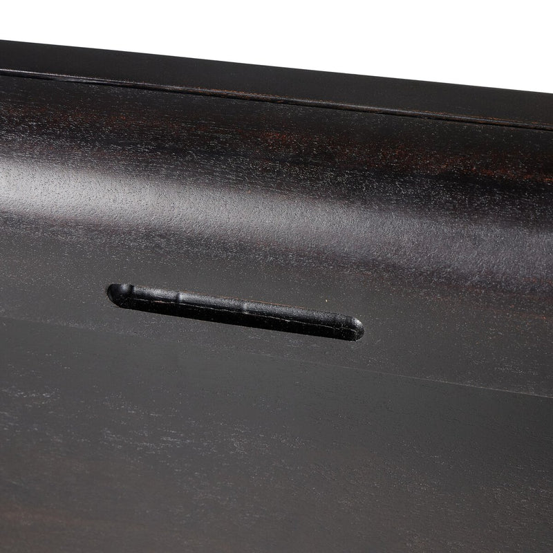 Lorik Desk - Worn Black Acacia