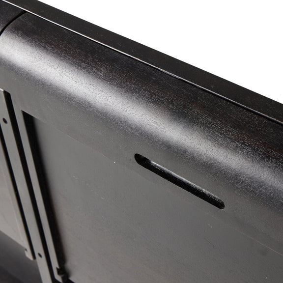 Lorik Desk - Worn Black Acacia