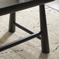 Lorik Desk - Worn Black Acacia