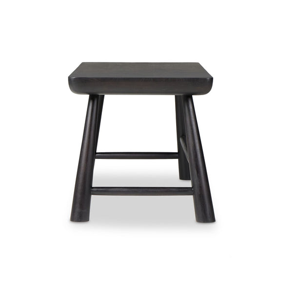 Lorik Desk - Worn Black Acacia