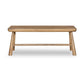 Lorik Desk - Caramel Rubberwood
