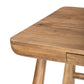 Lorik Desk - Caramel Rubberwood