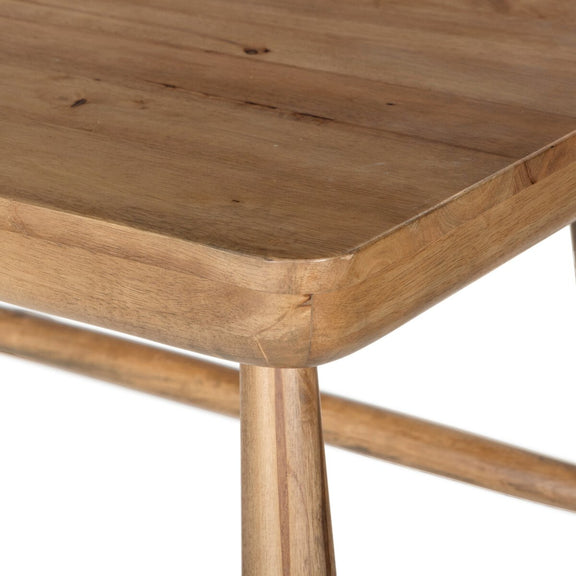 Lorik Desk - Caramel Rubberwood