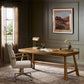 Lorik Desk - Caramel Rubberwood