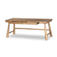 Lorik Desk - Caramel Rubberwood