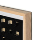 See Through Black by FH Art Studio - White Oak