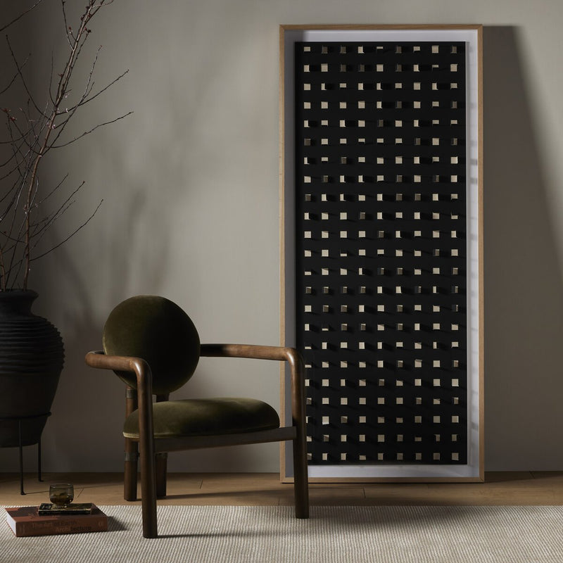 See Through Black by FH Art Studio - White Oak