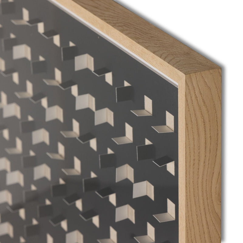 See Through Black by FH Art Studio - White Oak