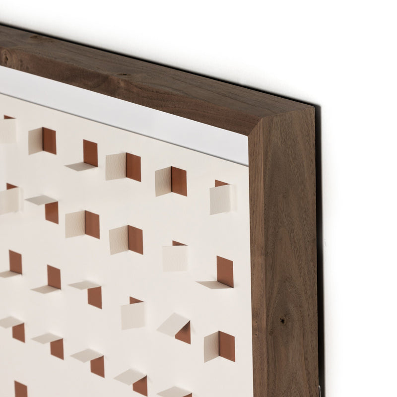 See Through Rustic Brown by FH Art Studio