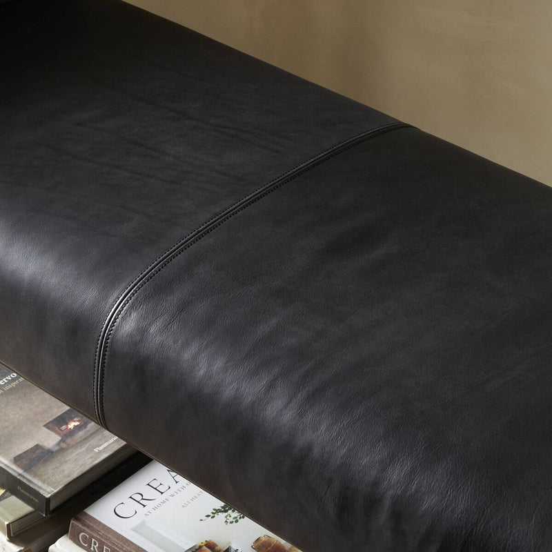 Brickel Backless Bench - Heirloom Black