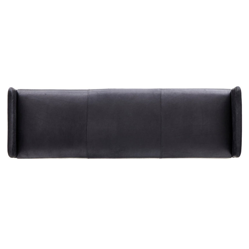 Brickel Backless Bench - Heirloom Black