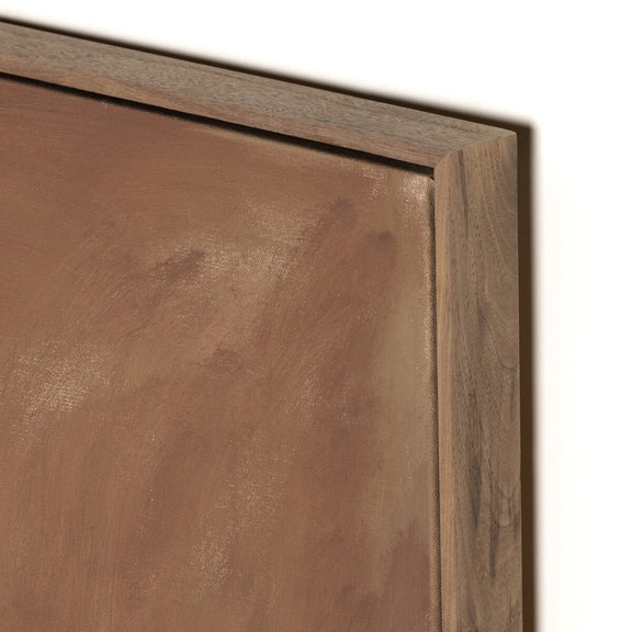 In The Quiet Earth by Melody Joy Mcmunn - Rustic Walnut Floater
