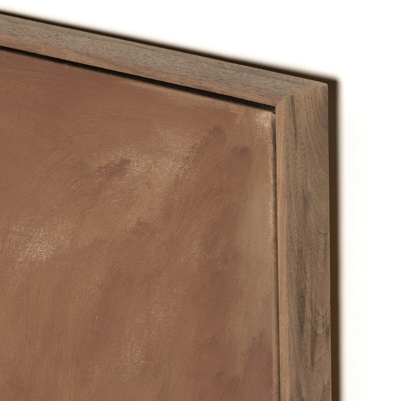 In The Quiet Earth by Melody Joy Mcmunn - Rustic Walnut Floater
