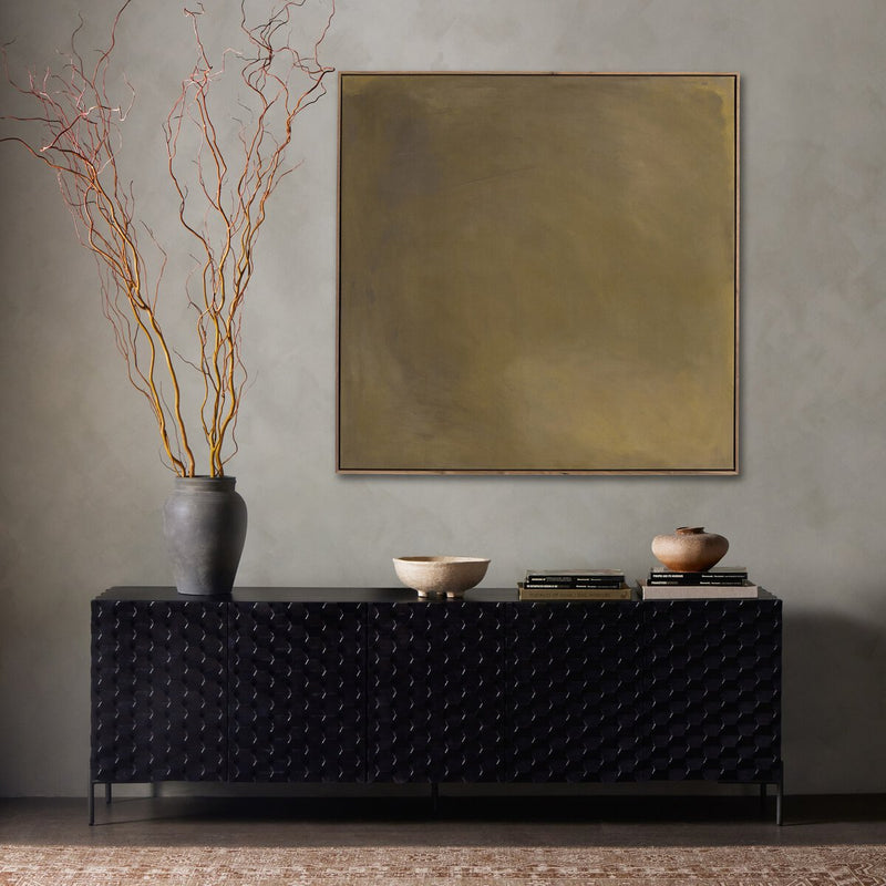 Before The Storm by Melody Joy McMunn - Rustic Walnut Floater
