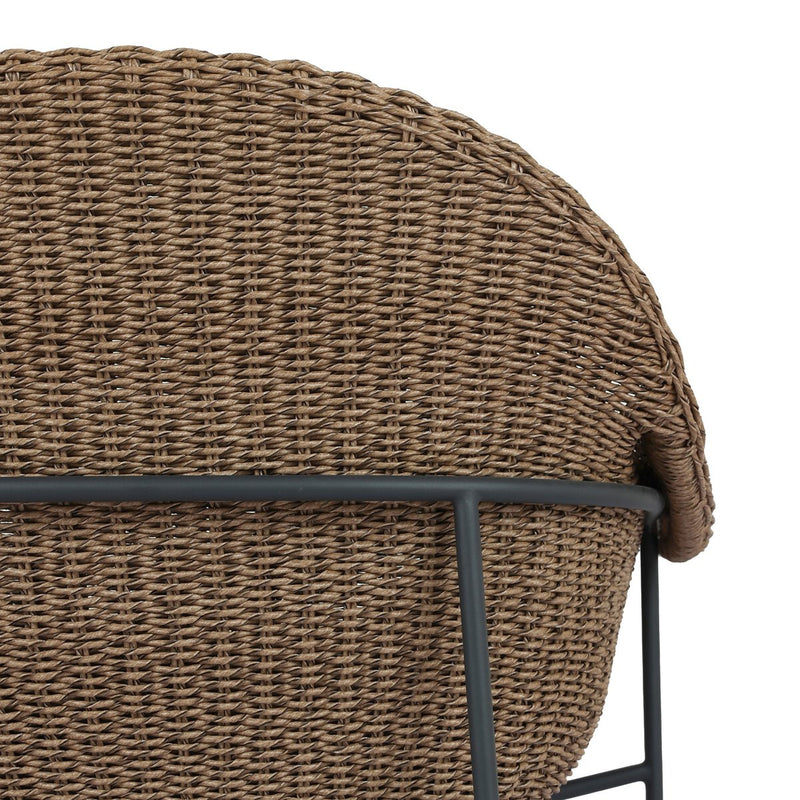 Suerte Outdoor Chair - Faux Dark Hyacinth