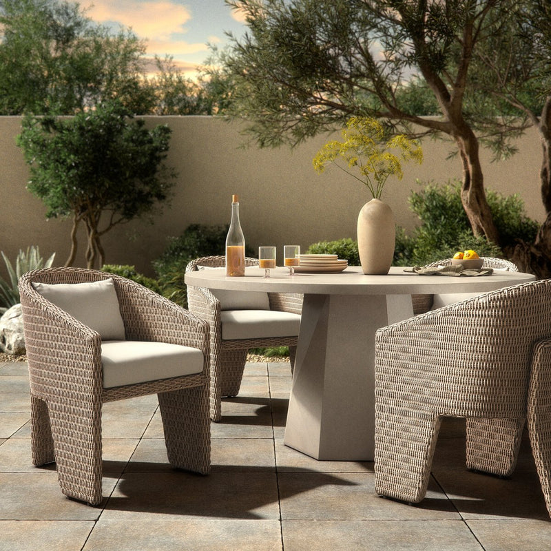 Fae Outdoor Dining Chair - Vintage White