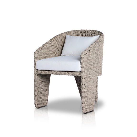 Fae Outdoor Dining Chair - Vintage White