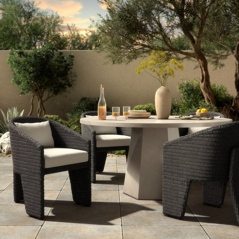 Fae Outdoor Dining Chair - Vintage Coal