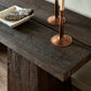 Atlas Console Table - Smoked Alder