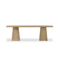 Atlas Console Table - Bleached Alder