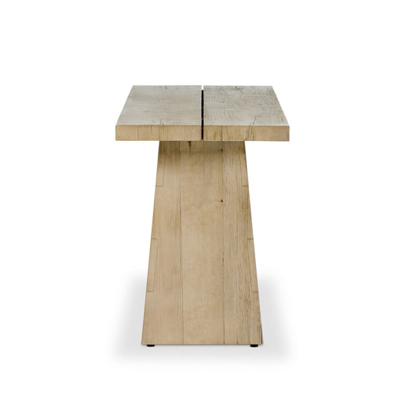 Atlas Console Table - Bleached Alder