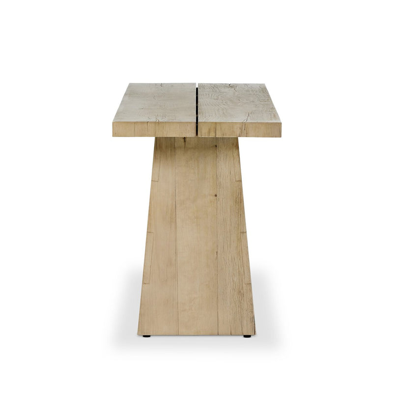Atlas Console Table - Bleached Alder