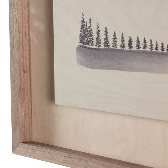 Magical Nature 38 by Santhosh CH - Rustic Walnut