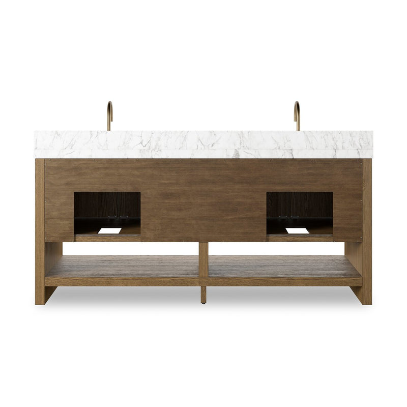 Anthem Double Vanity - Washed Natural Veneer