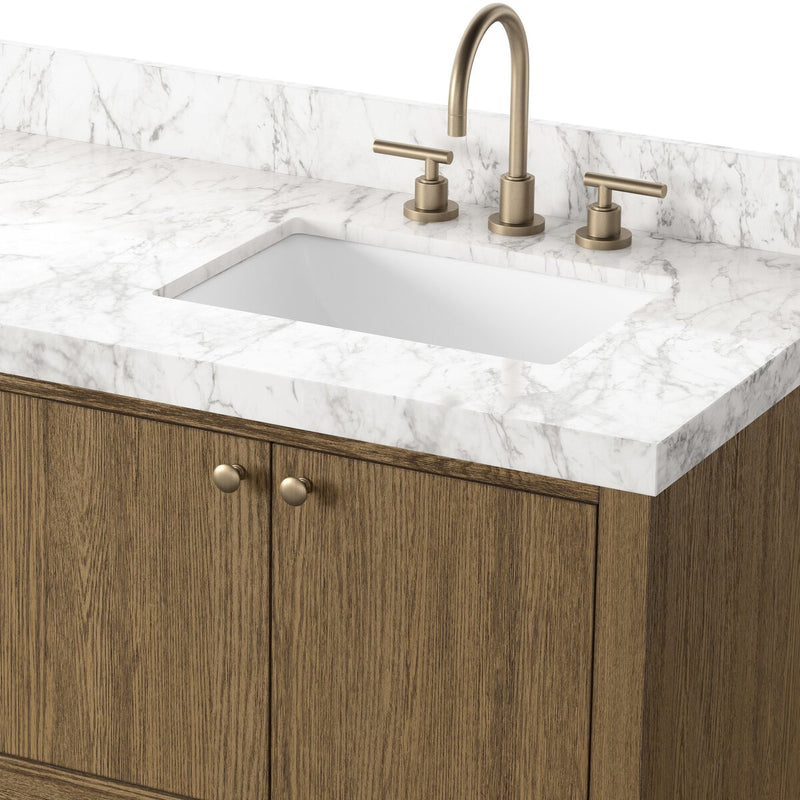 Anthem Double Vanity - Washed Natural Veneer