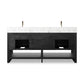 Anthem Double Vanity - Black Wash Oak Veneer