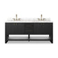 Anthem Double Vanity - Black Wash Oak Veneer