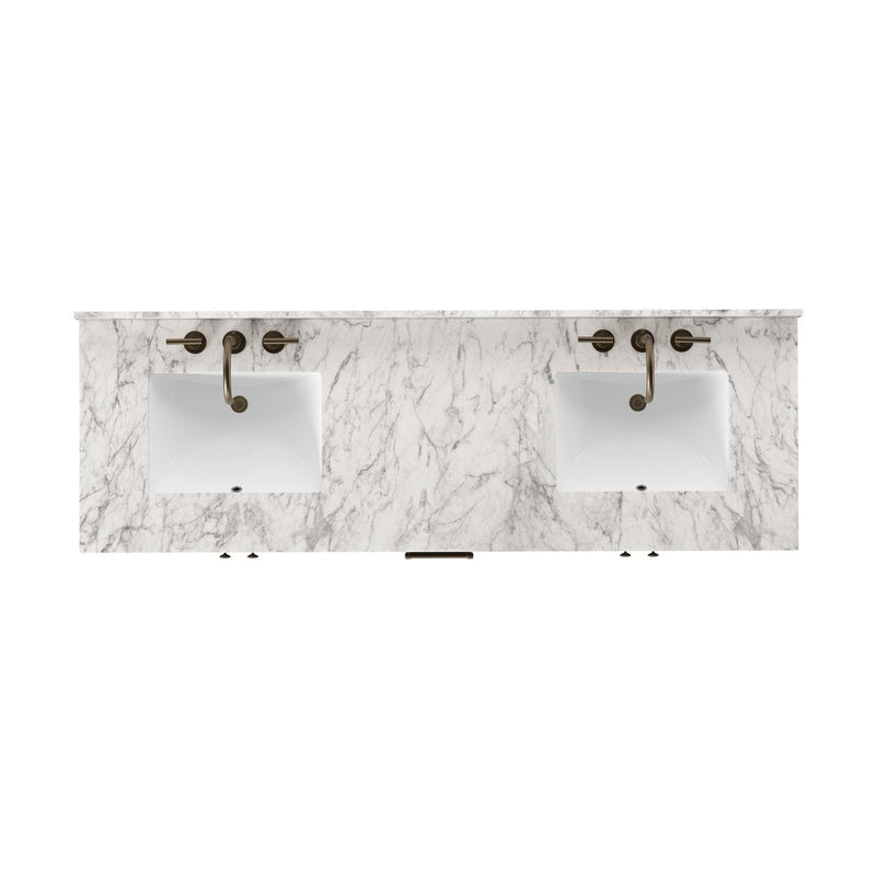 Anthem Double Vanity - Black Wash Oak Veneer