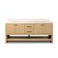 Anthem Double Vanity - Satin Light Wash Oak Veneer