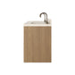 Anthem Double Vanity - Satin Light Wash Oak Veneer