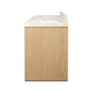 Anthem Double Vanity - Satin Light Wash Oak Veneer